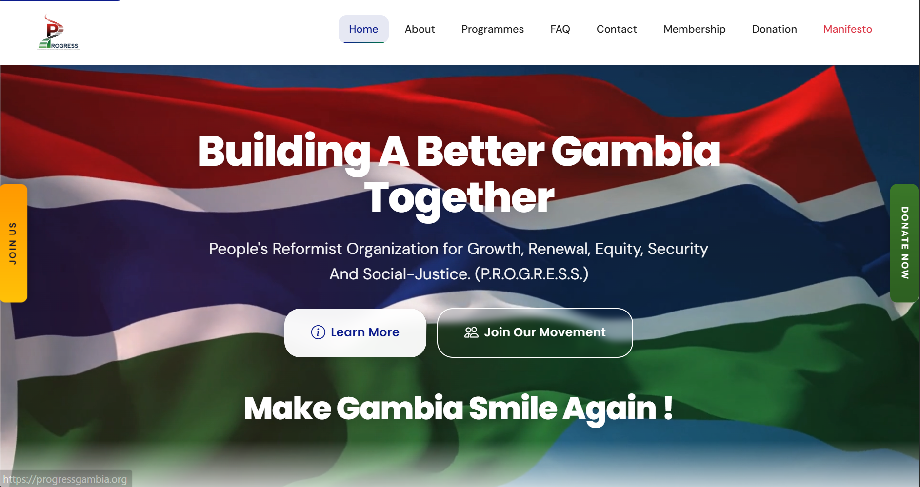 Progress Gambia
