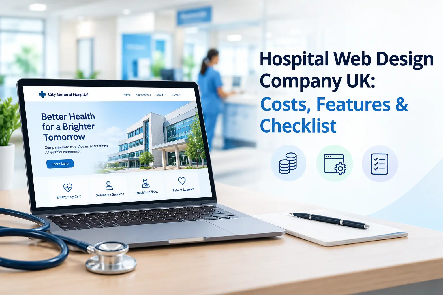 Hospital Web Design Company UK: How to Choose the Right Partner for Your Hospital or Clinic